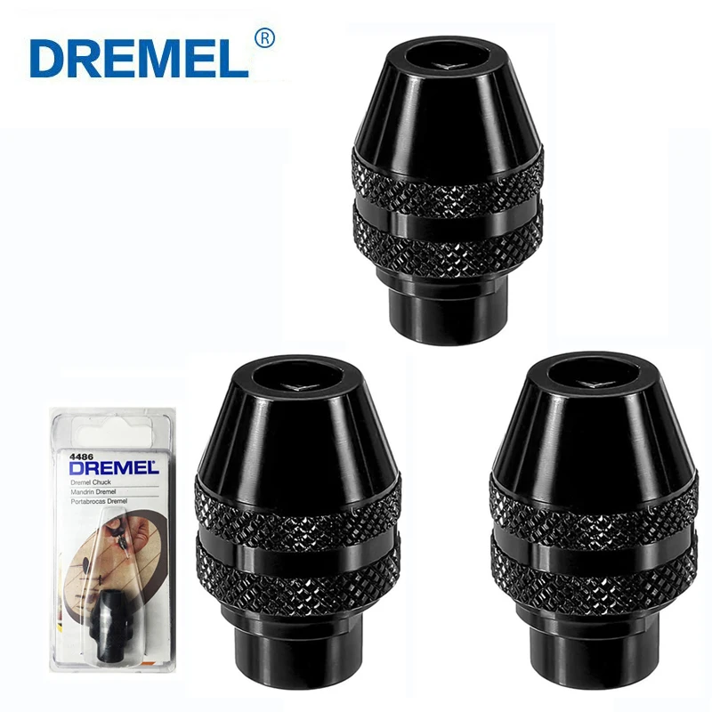 

Патрон Dremel 4486, 3 шт., аксессуары для зеркальной шлифовальной машины, приспособление Dremel для вращающегося инструмента, угловая дрель 3000 4000 8250