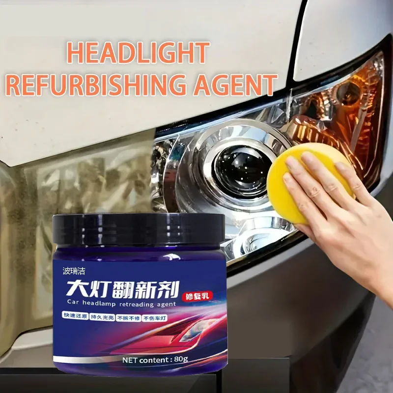 Headlight Restoration Polish Kit 1