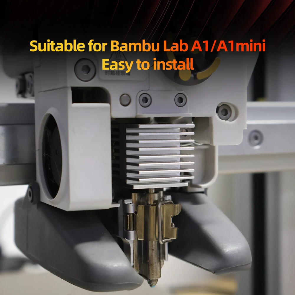 Bambu Lab A1 / A1 Mini 3Dプリンター用ホットエンド加熱部品、ホットエンド加熱アセンブリキット、ホットエンド3Dプリンターアクセサリー