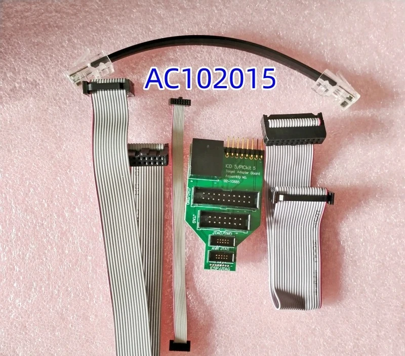 AC102015 UNIVERSAL ADAPTER BOARD ICD4 ICD5 ICSP/JTAG pickit5 PICKIT4 2.54 1.27mm 20pin 10PIN J-LINK Atmel-ICE AT91SAM-ICE TC2030