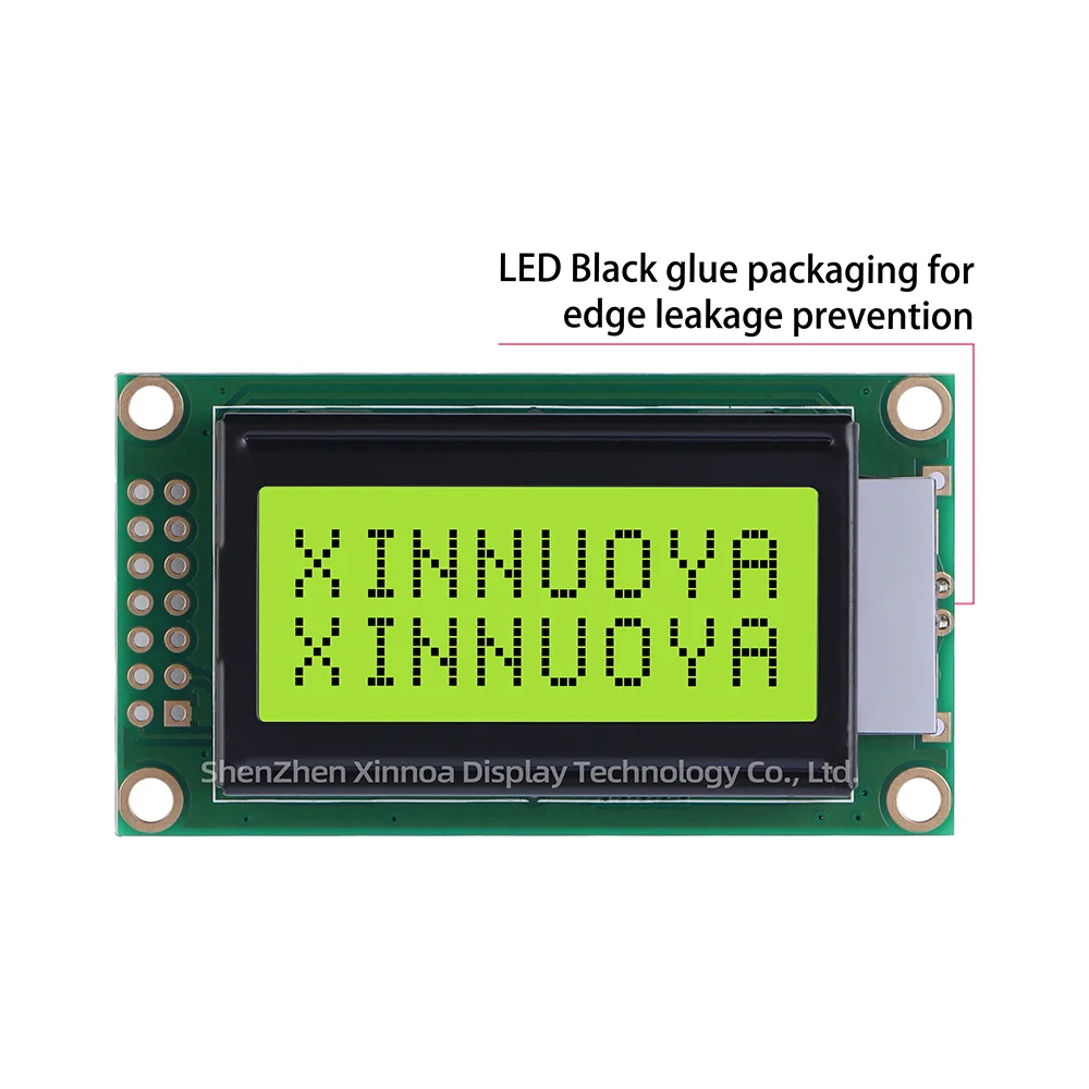 0802B-2 LCD Module 8x2 Character Display 3.3V/5V LED LCD Orange Backlight for arduino Diy Kit