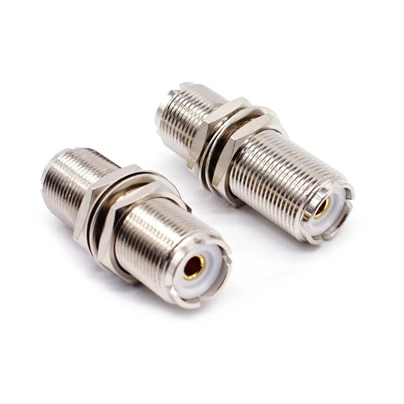1PC UHF SO239 Female To UHF SO239 Female Straight Connector SO239 Female to UHF