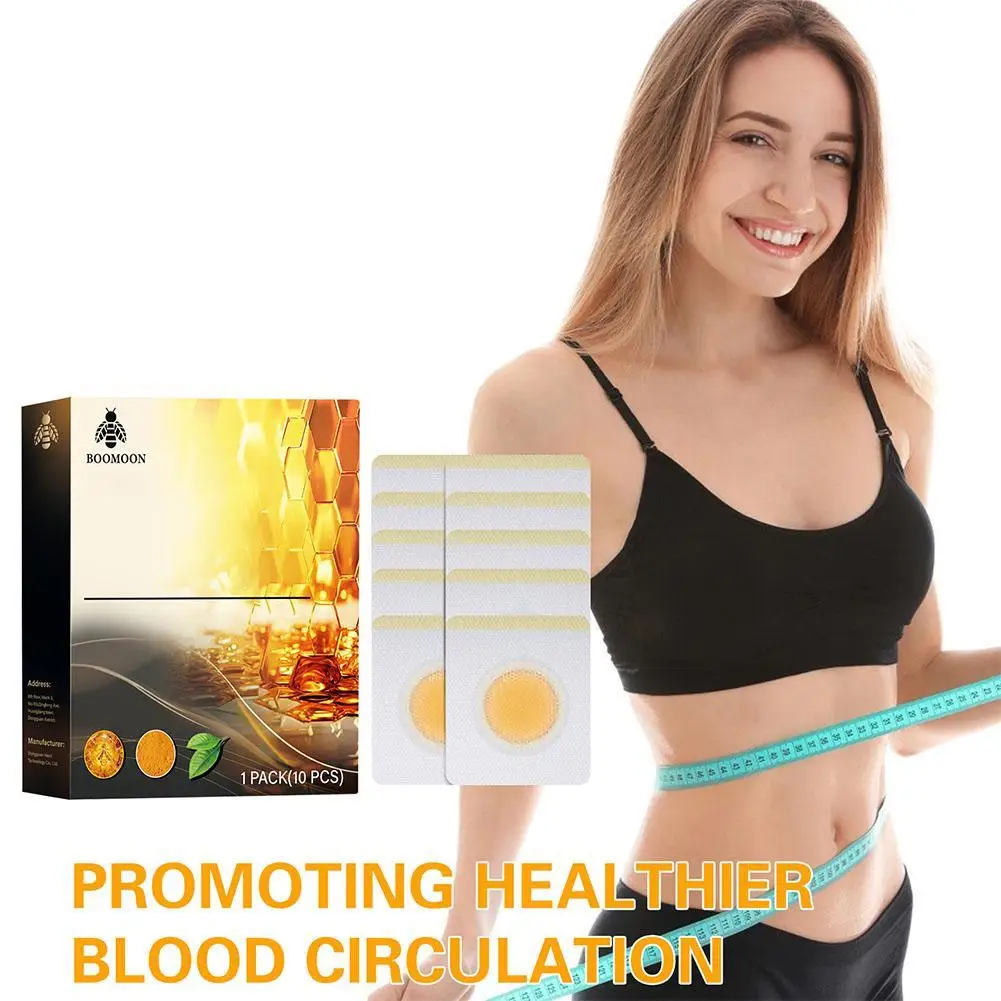 

10pc/pack Weight Loss Belly Slimming Patch Fast Burning Fat Detox Abdominal Navel Sticker Dampness-Evil Removal Improve Stomach