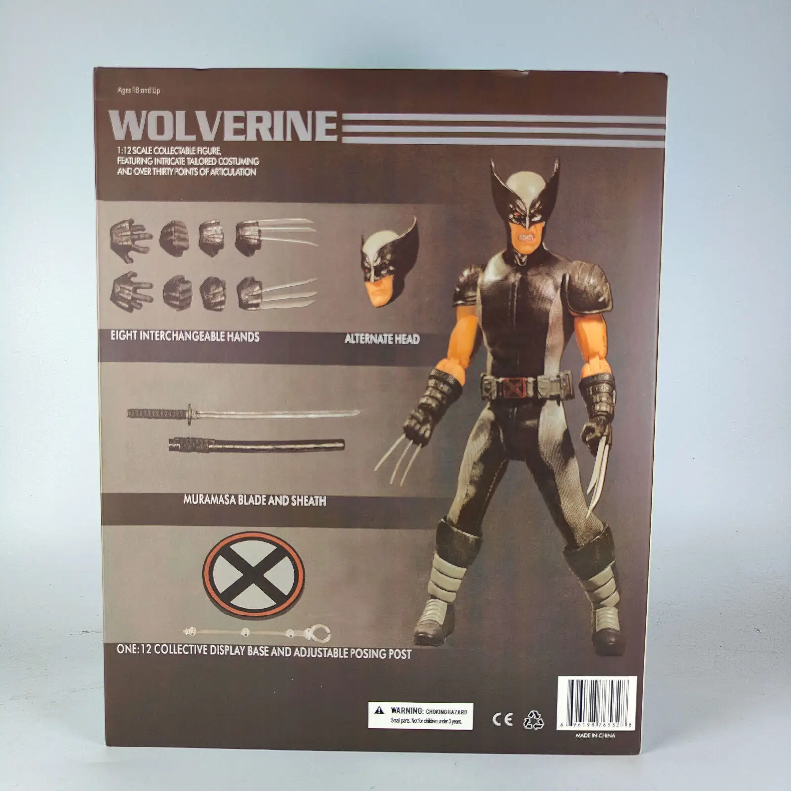 Mezco Deadpool Wolverine Super Hero One:12 Collective BJD Figure Model Toys 16cm Joint Movable Doll Collection Gift For Friends