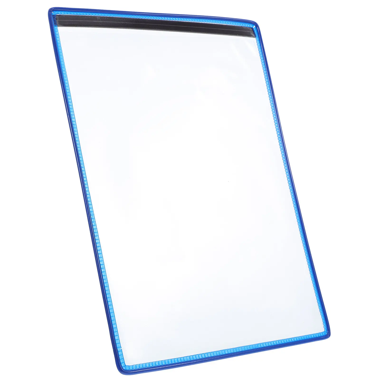 

Magnetic File Pocket Clear Plastic Document Holder for Dry Erase Paper Storage Metal Surfaces Fridge Whiteboard