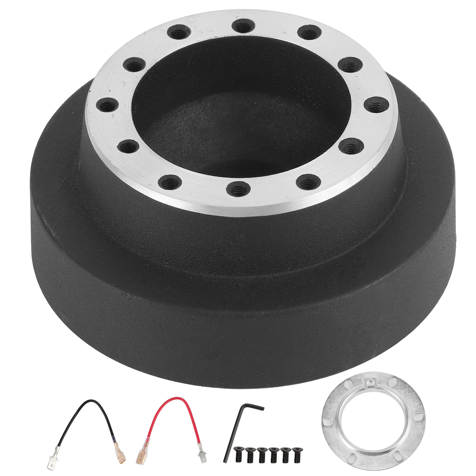 Steering Wheel Hub Adapter Kit Replacement Car Refitting Accessory Fit for E46 MOMO/OMP/NRG