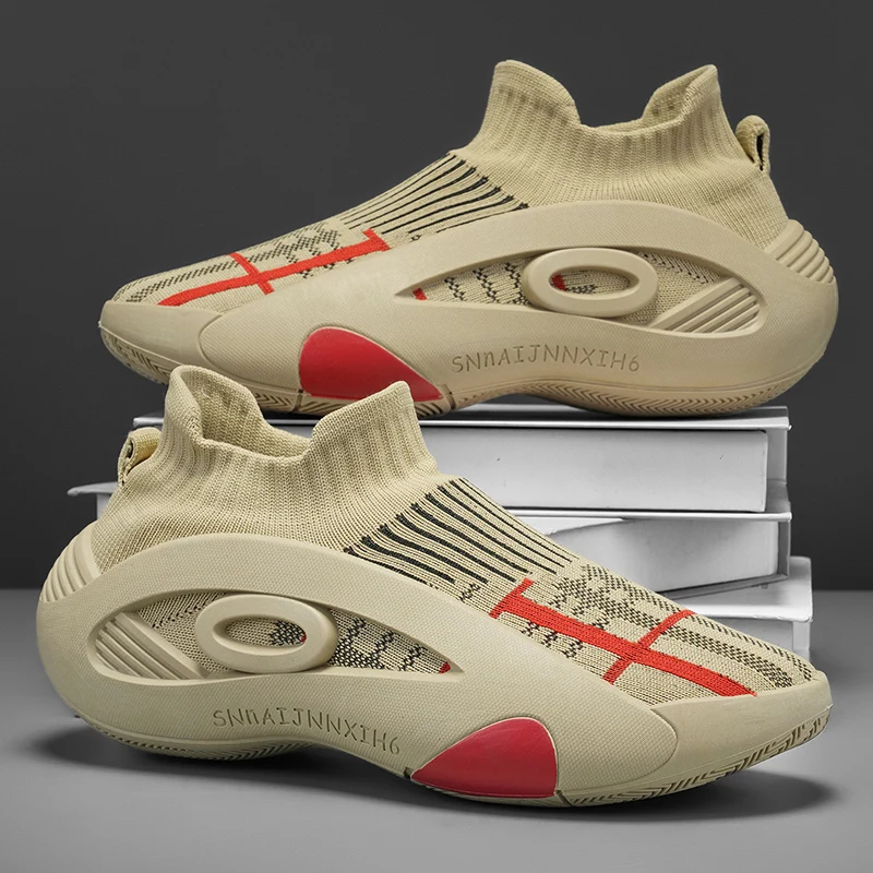 

2025 Summer New Model Breathable Woven Mesh Shoes, Anti-slip and Durable Fashionable Casual Sports Shoes
