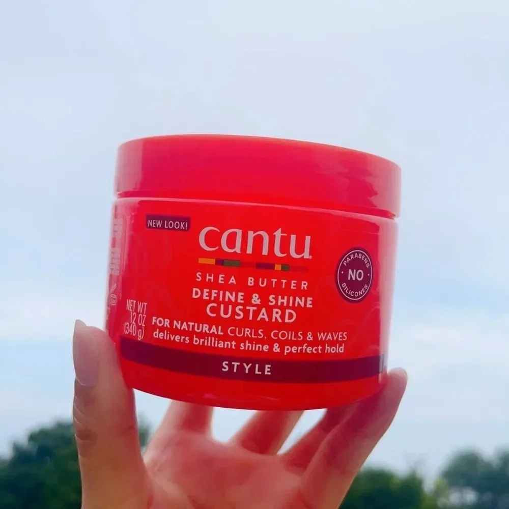 

340g Original New Look Cantu Shea Butter Natural Hair Coconut Curling Cream Defines Moisturizes Help Stergthen Strands