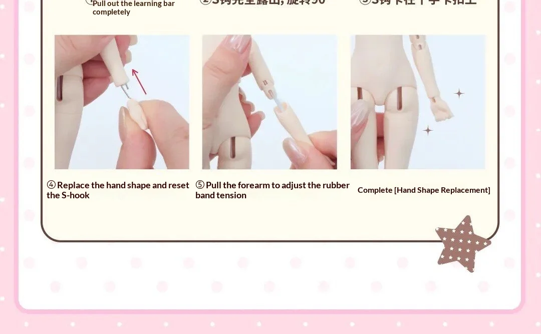 Original SyncyLand OOTD BJD Blind Box Niedliche Anime-Puppe mit Beweglichen Gelenken und Echthaar Key 2 Mini Sammelfigur Wohndekor Geschenk – Detail 21