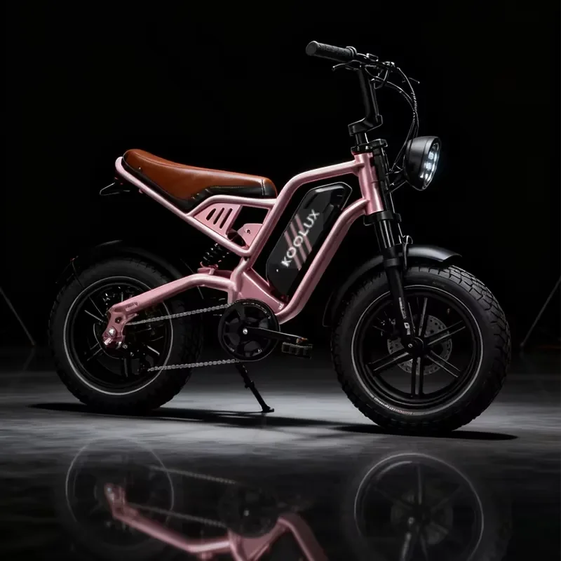 【CHIMU HOME】 KOOLUX EU Stock Kid Ebike for 16 Tire Fatbike Cargo Bikes 250W Hybrid Electric Bike Off Road Design E Bike