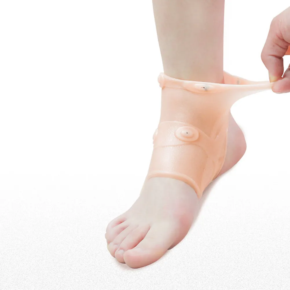 

2pcs Magnetic Therapy Ankle Supports Stretchy Breathable Ankle Guards For Running Walking Standing Unisex Foot Care Tool Health