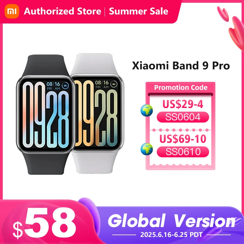 Smartwatch Xiaomi Mi Band 9 Pro Global Version