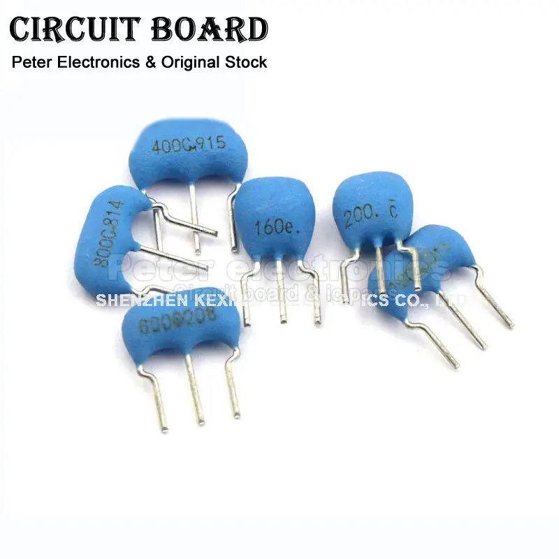 10pcs CSTLS8M00G53-B0 4M 6M 8M 10M 16M 20MHZ DIP-3Pin Ceramic Direct-inserted Crystal Oscillator 3 Pin 4MHz 4M 4.0MHz Resonator