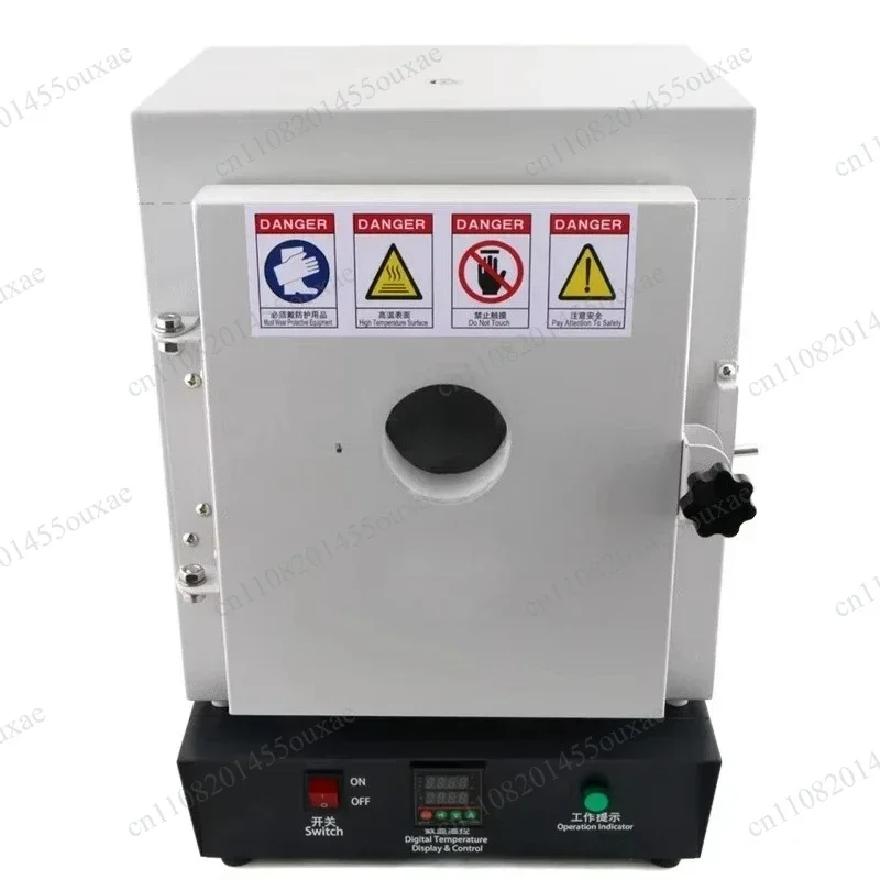 1150℃ Jewelry Casting Kiln, Gypsum Mold Furnace for Dental Metal Casting, Wax Elimination and Jewelry Tempering
