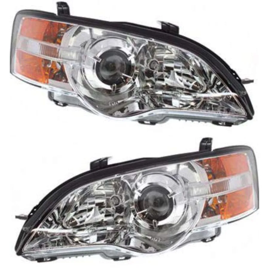 

Headlights Assembly Driver and Passenger Side Headlight for Subaru Outback 2006-2007 Legacy 2006-2007 Halogen With bulb s Replac