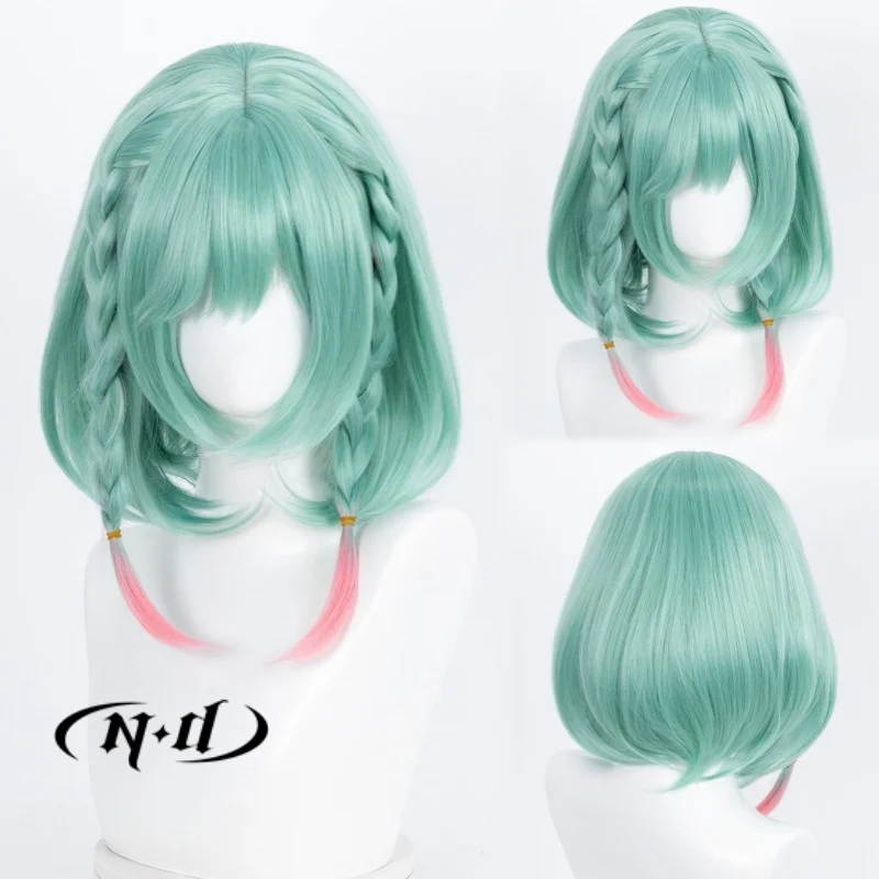 

ND Yaria Cosplay Wigs Green Blonde Hairpiece Honor of Kings Game Cosplay Hair Wigs Heat Resistant Synthetic for Women Comic Con