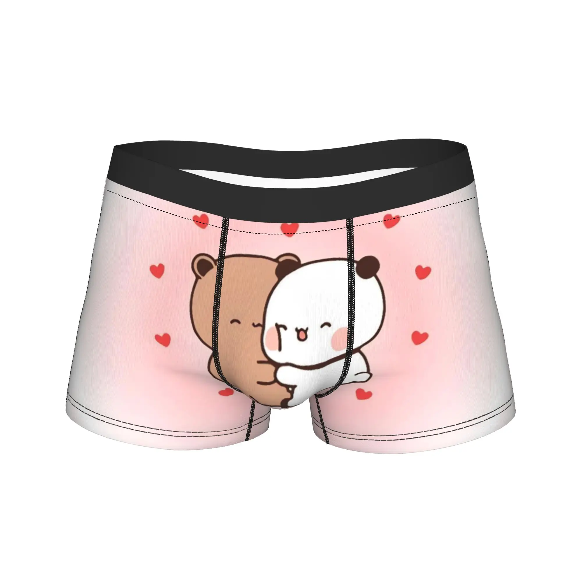 

Men Cute Kissing Bears Bubu Dudu Boxers HumorousGift Underwear Boxer Shorts