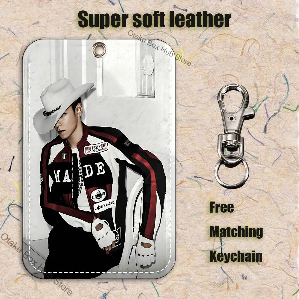 C-Choi s-seung Hyun T-TOP porte-clés pour banque affaires porte-carte de travail carte d'étudiant étui de protection carte de Bus