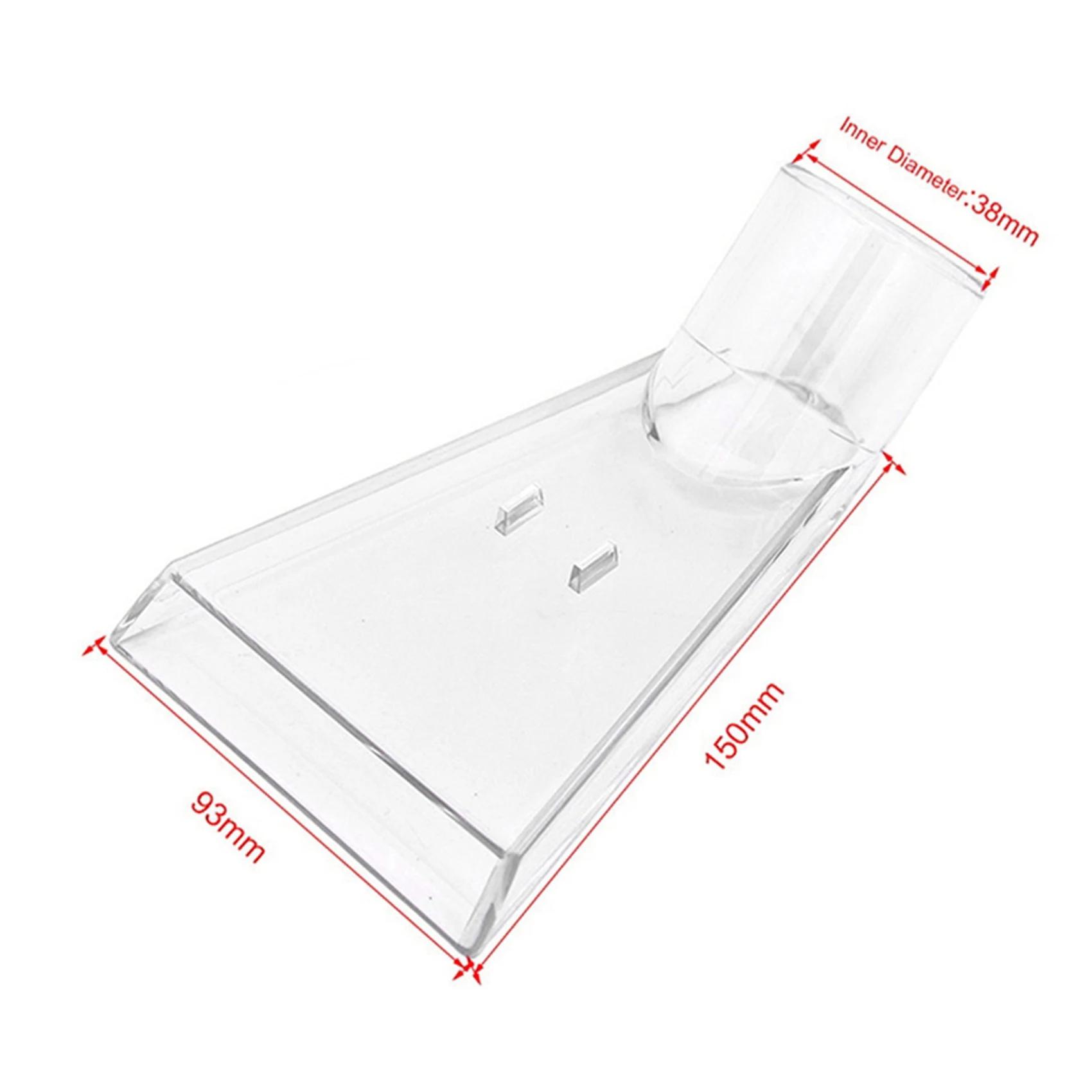 B59B-4Pcs Swivel Head Vacuum Cleaner Nozzle Cleaner Brush Suction Floor Nozzle With Adapter Swivel Head Carpet Cleaner Parts