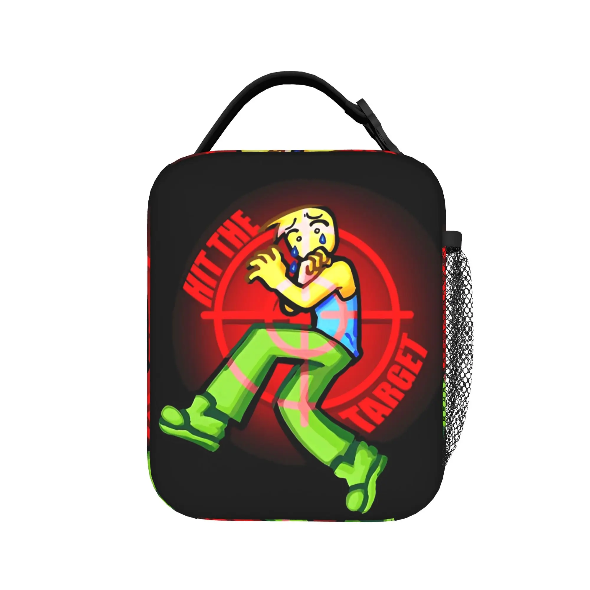 Forsakens Hit The Noob Insulated Lunch Bag Cooler Bag Reusable,Meal Container High Capacity Tote Lunch Box for Men Women