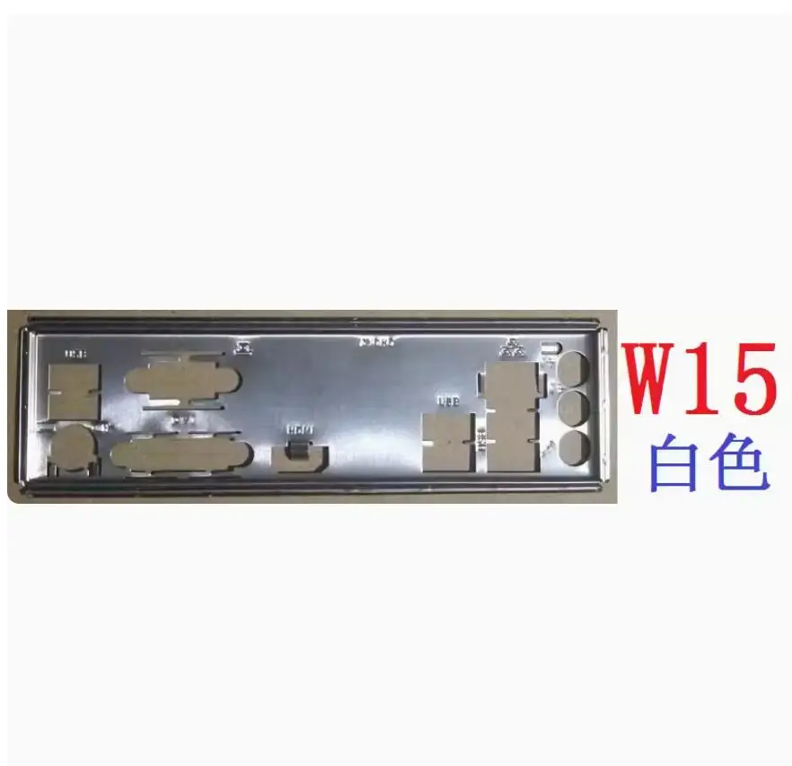 IO I/O Shield Back Plate BackPlate BackPlates Stainless Steel Blende Bracket For ASRock B360M HDV B365M-HDV