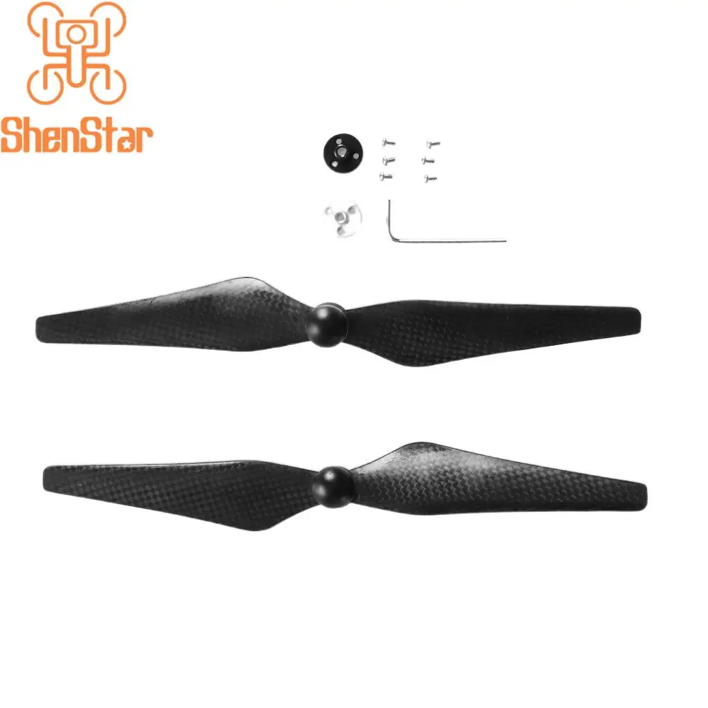 Shenstar-Dji Phantom4用カーボンファイバープロペラ、ベースcw ccwアクセサリー付きrcプレーン、スペアパーツ交換、9450s、1ペア、2ペア