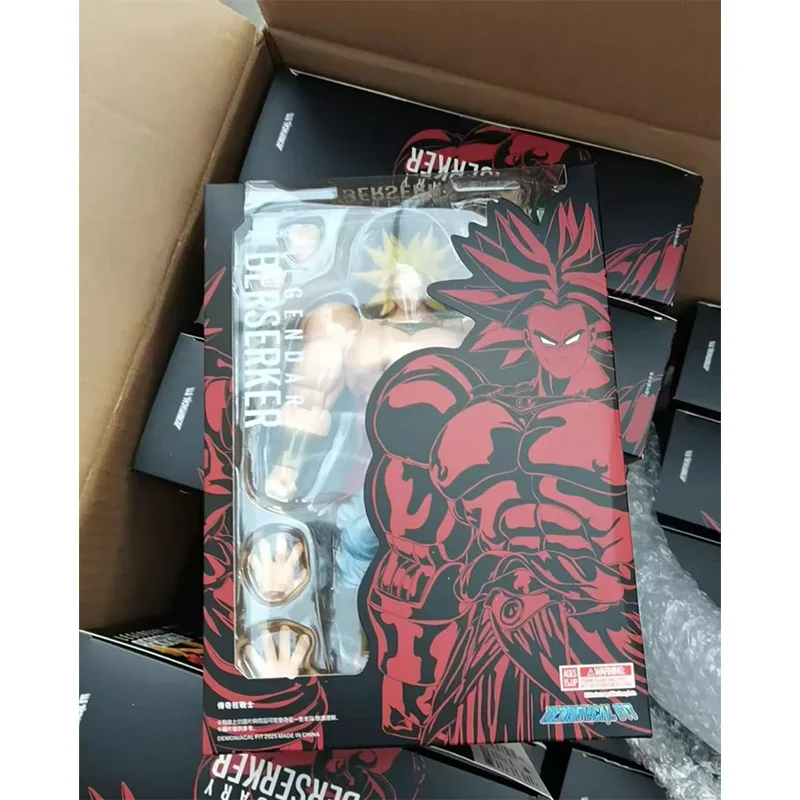 

New Demoniacal Fit Dragon Ball Z Shf Super Saiyan Ssj Legendary Berserker Shatter The Universe Broly Broli In Stock Model Toys