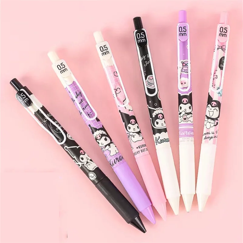 36 pcs/lot Sanrio Kawaii Kuromi Mechanical Pencil Cute 0.5MM Drawing Writing Automatic Pen School Office Supplies