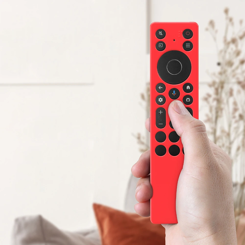 ل TCL RC923A/RC813A سيليكون جراب لريموت السيارة مقاوم للماء واقية لا توجد أغطية سامة مع الحبل ملحقات التلفزيون الذكية #2