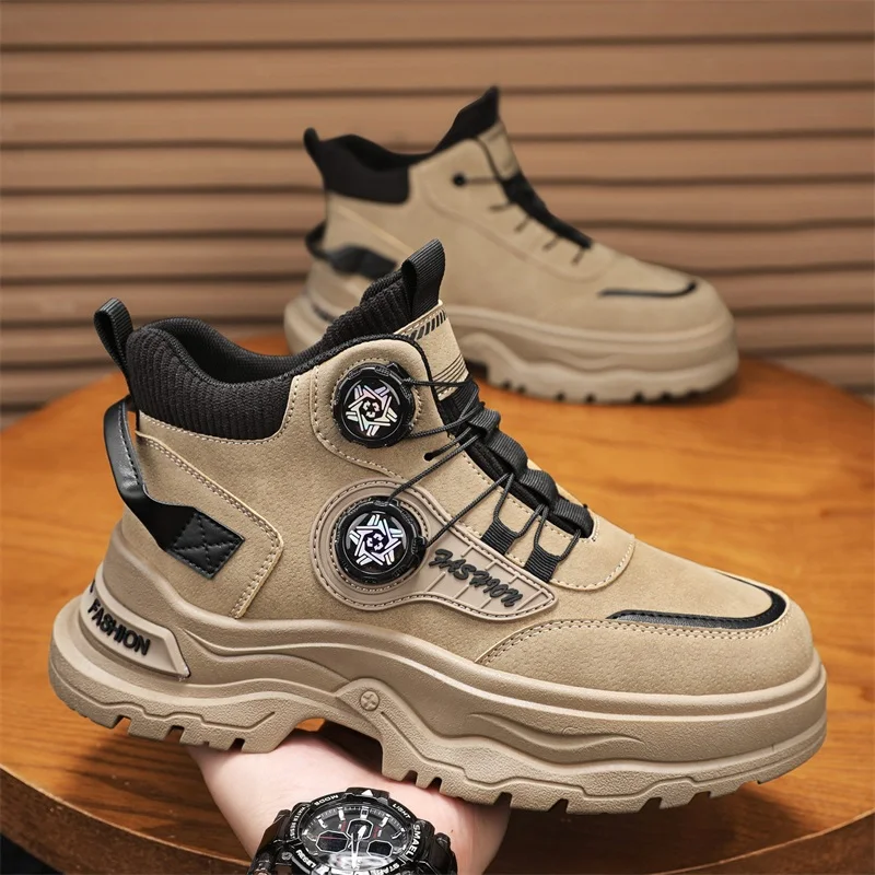 

Winter Mens Casual Shoes Leather Men's Sneakers Comfortable Soft Male Wark Board Shoes Platform Shoe for Men Кроссовки Мужские