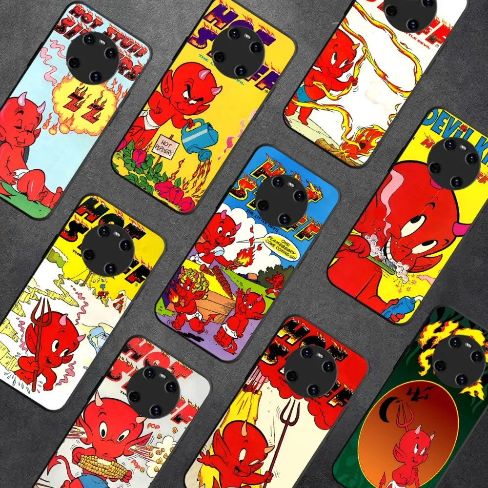 Hot Stuff the Little Devil Phone Case For Huawei Y9 6 7 5 Prime Enjoy 7s 7 8 plus 7a 9e 9plus 8E Lite Psmart Shell