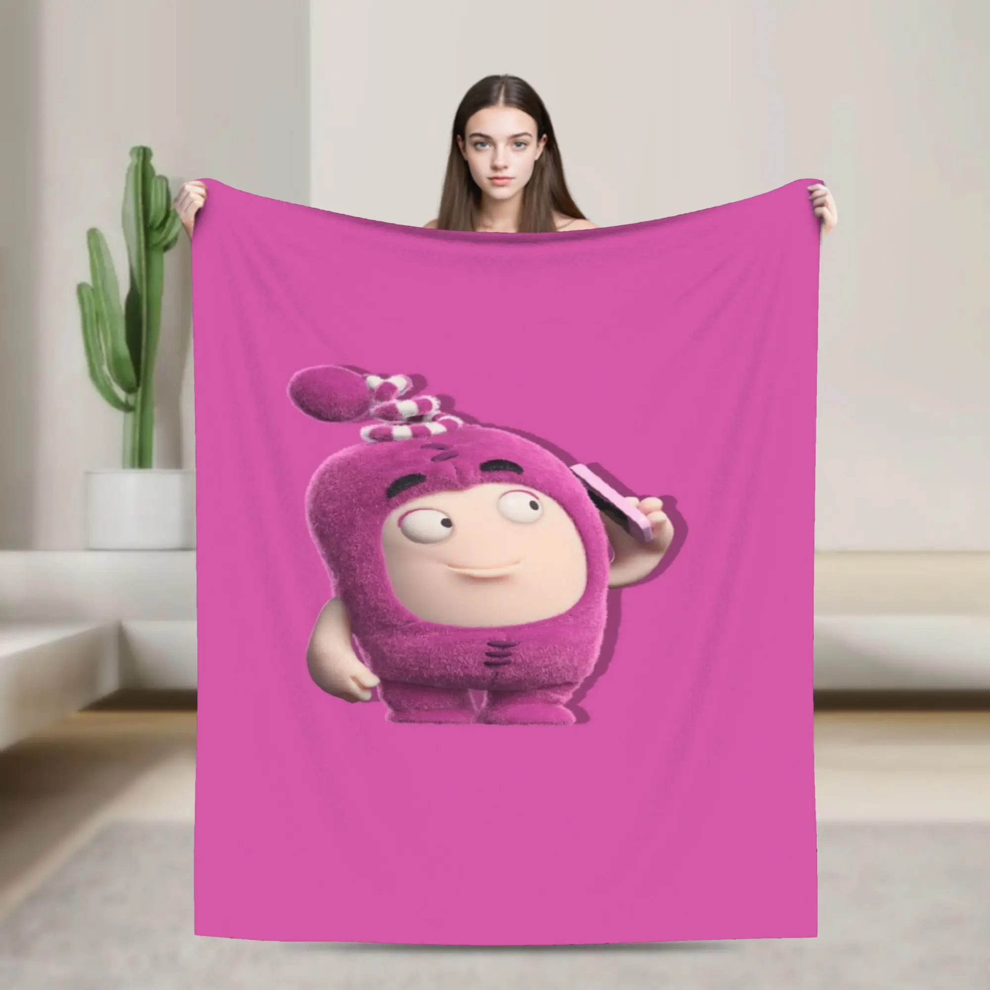 Oddbodes Accessories Blankets Super Soft Velvet  Throw Blankets Relax Rug Piece