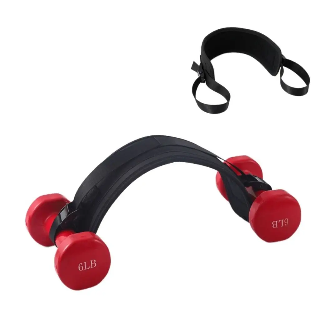 

Non-Slip Grip Hip Thrust Belt Easy to Use Adjustable Heavy-Duty Dumbbell Band Safety Stronger Load-Bearing Waist Hip Thrust Pad