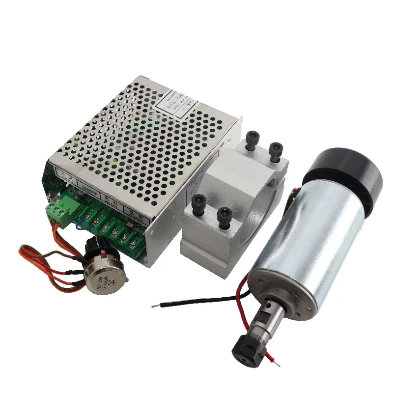 300WMotor Chuck Dc motor 3000-12000rmp CNC milling machine 12-48V Voor Graveren machine 300W dc mini Motor