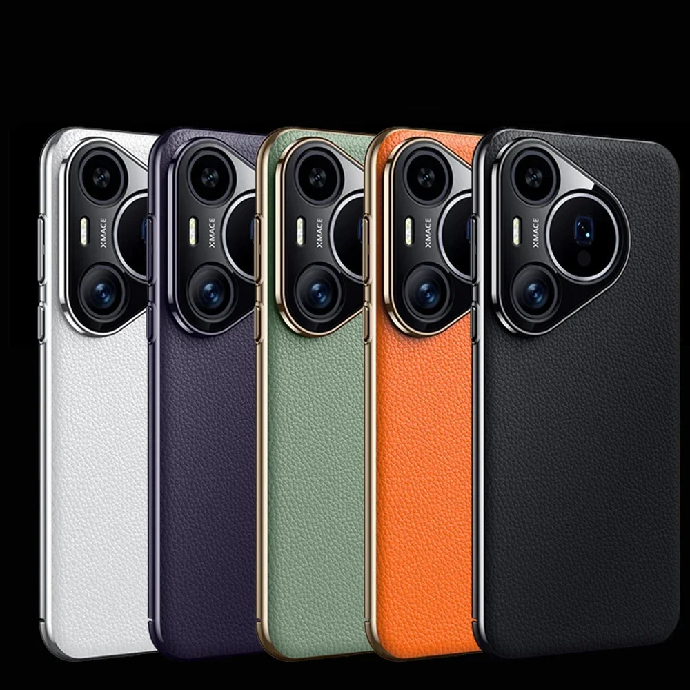 

Роскошный кожаный чехол премиум-класса ручной работы для Huawei Pura 70 Ultra 80 Pro P60 Art P60 Pro, противоударный защитный чехол для телефона Fundas