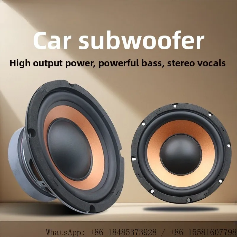 6.5/8/10 Inch Car Bass Woofer Unit 100 Magnet 35 Core High Power Speaker Driver for DIY Car Subwoofer Cabinet