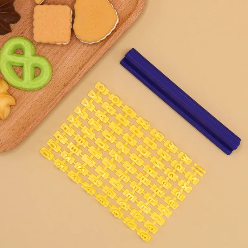 Ceramic Art Alphabet Number Letter Polymer Clay Presser Stamp Embosser Mold Sealing Diy Embossing Pottery Clay Tools image 3