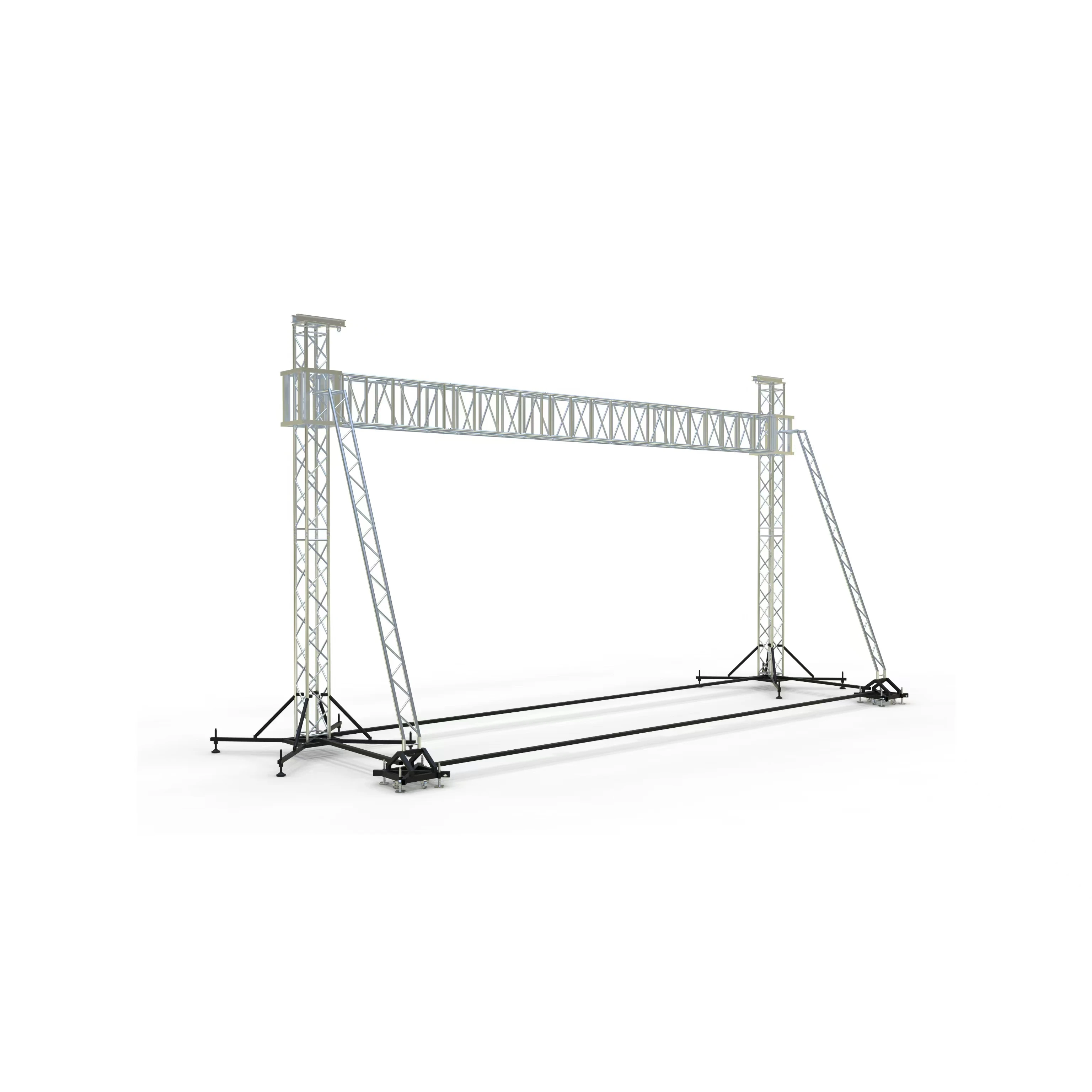 【Direct Factory Sale】LED Display Truss Outdoor Aluminum Truss Support System For Background LED Screen Ground Support Truss Syst
