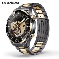 22mm Titanium Link Bracelet for Huawei Watch GT 5 46mm 3 pro Ultimate Correa Strap for Samsung galaxy 3 45mm Gear S3 Luxury Band