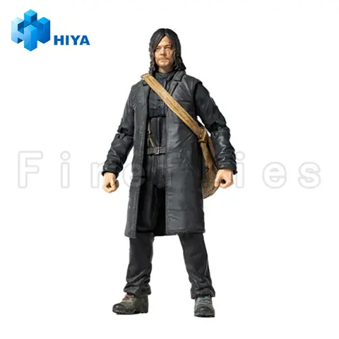 Figura de acción HIYA, Mini serie exquisita, juguete de Anime The Walking Dead Daryl Dixon Daryl, 1/18