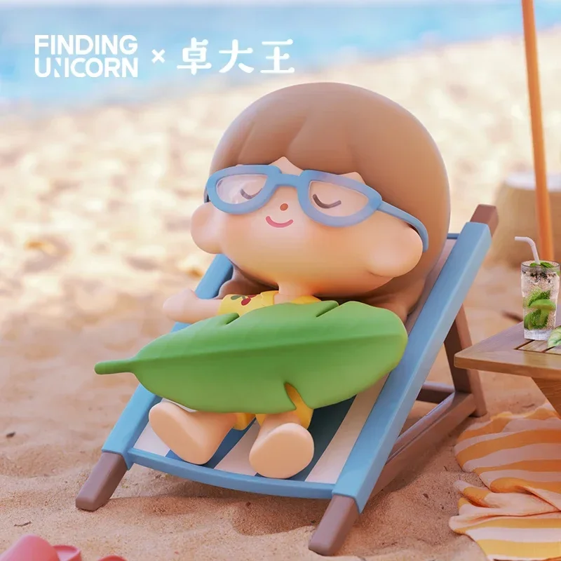 

Finding Unicorn zZoton Travel Together Series Blind Box Surprise Box Original Action Figure Cartoon Model Mystery Box Collection