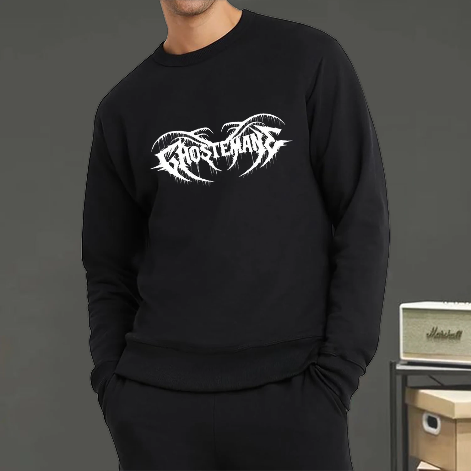 

Men Ghostemane Graphic Print Hoodies Sweatshirt Women Pullover Crewneck Soft Breathable Hoodie Autumn Unisex Streetwear