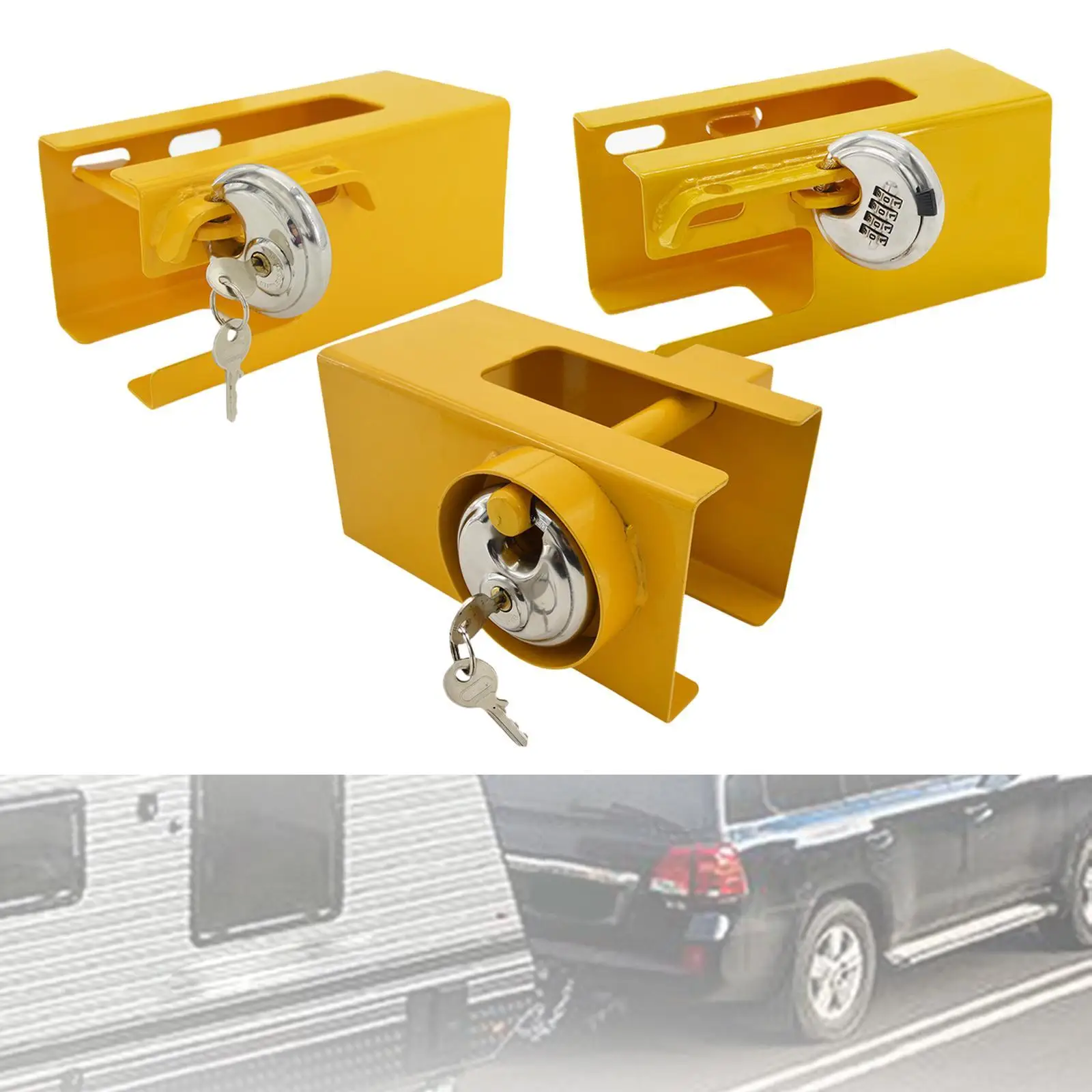 

Замок сцепного устройства прицепа, аксессуар для дорожного прицепа, защита от атмосферных воздействий, практичная муфта