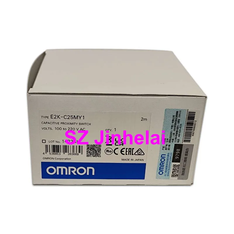 Imagem -06 - Interruptor Autêntico Automação Omron Interruptor Capacitivo 2m E2k-c25my1 E2k-c25me1 E2k-c25me2 E2k-c25mf1 E2k-x15me1