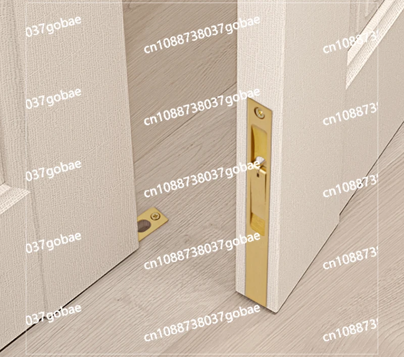 Yy Brass Door Special Bolt Courtyard Floor Invisible Door Concealed Plug Cutting