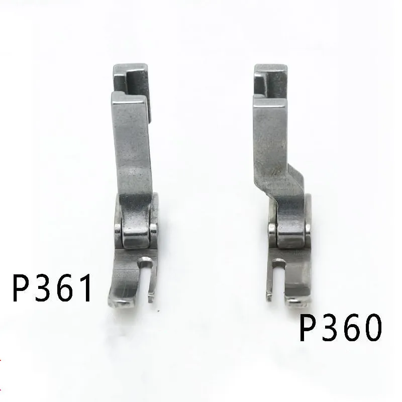 P360 P361 Zipper Presser Foot For Industrial Single Needle Lockstitch Sewing Machine JUKI BROTHER Steel Sewing Accessories Parts