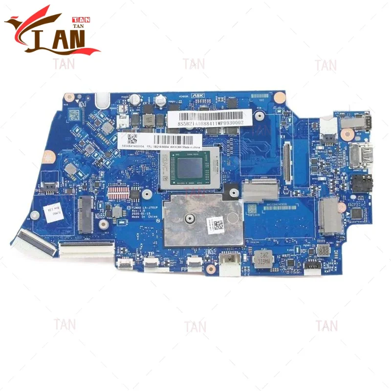 

FLMA0 LA-J701P для Lenovo Ideapad 5-14ARE05, материнская плата для ноутбука, процессор: R5-4500U, оперативная память: 8 ГБ, материнская плата, 100% протестирована, полностью работает TAN