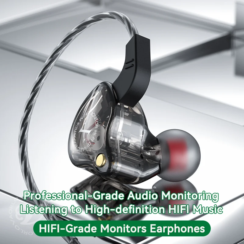 سماعات أذن سلكية متنقلة ثقيلة باس 3.5 مللي متر للهاتف سماعات ستيريو داخل الأذن مع ميكروفون سماعات أذن Hifi موسيقى رياضية