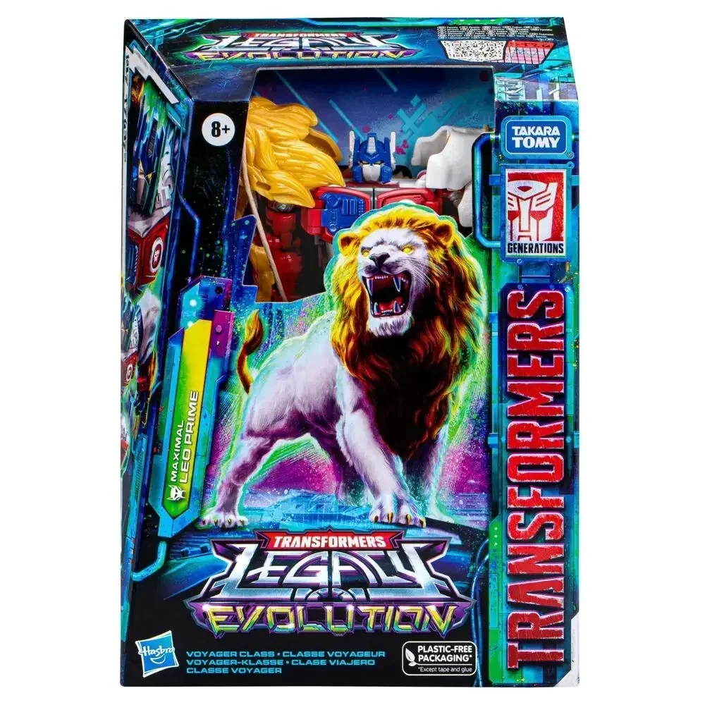 Takara Tomy Hasbro Transformers Legacy Leo Prime Evolution Voyager Actionfigur Modell Robotersammlung Hobby Spielzeug Geburtstagsgeschenk