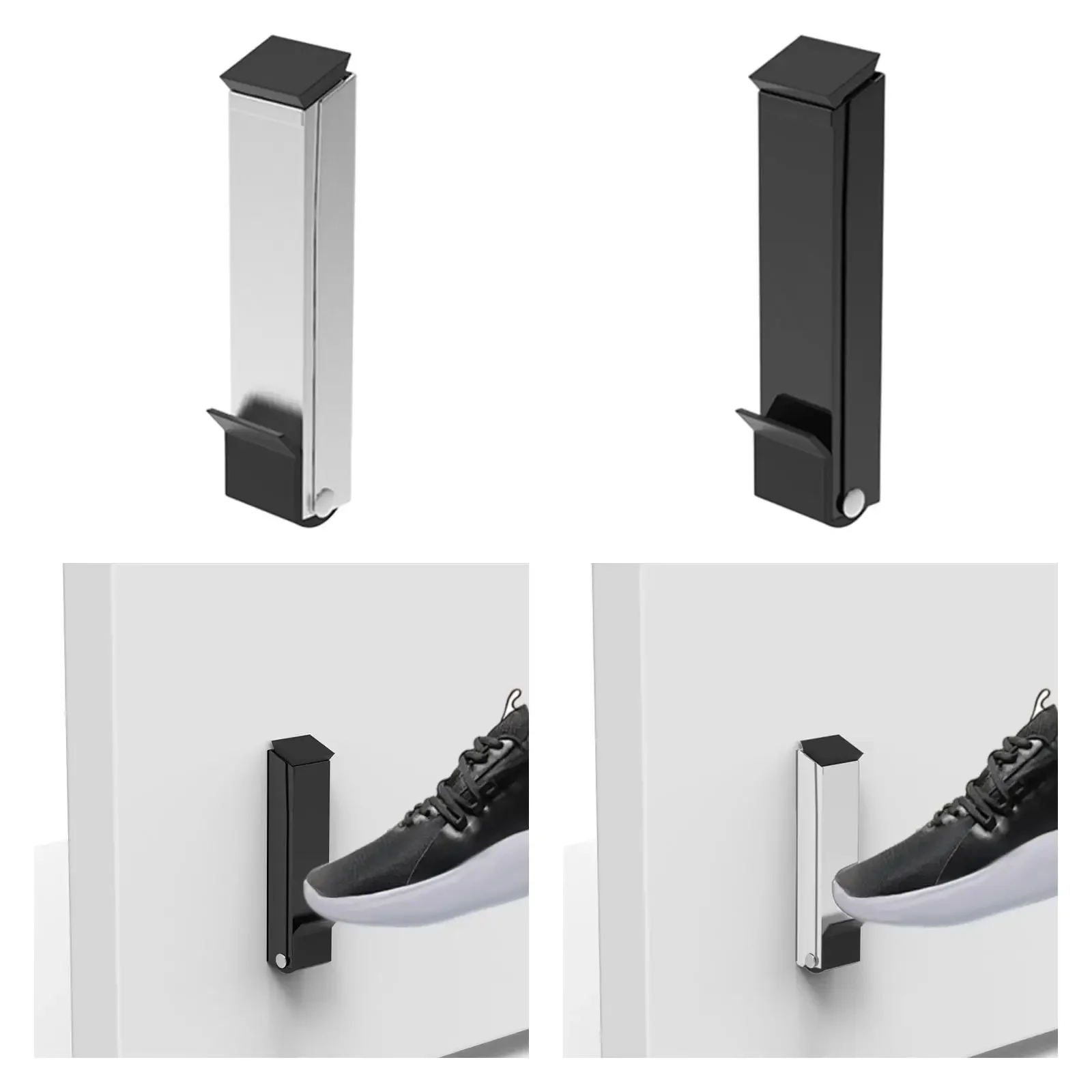 

Door Stopper Kick Down Door Stop Holder for Bottom of Door,Anti Slip Base Keep